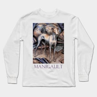 The Greyhound  or Whippet by Edward Middleton Manigault Long Sleeve T-Shirt